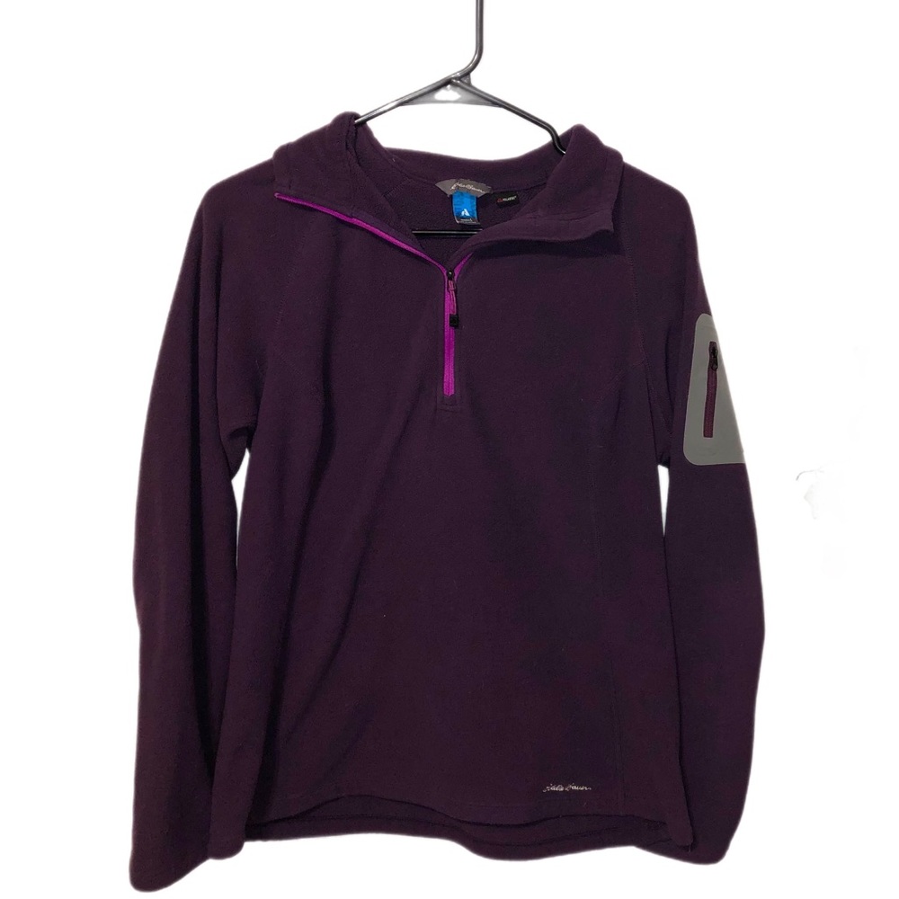 Eddie Bauer Purple Fleece Pullover